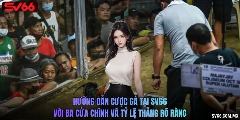 Hướng dẫn cược gà tại SV66 với ba cửa chính và tỷ lệ thắng rõ ràng